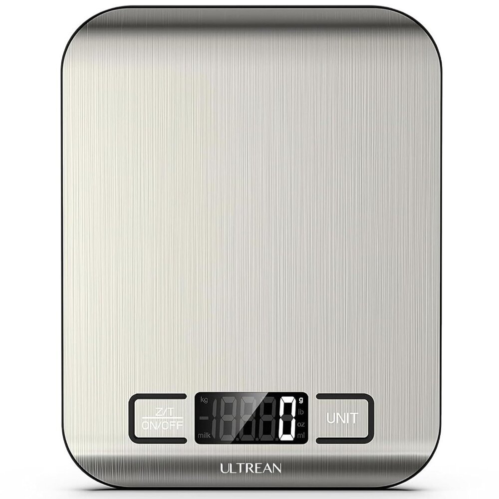Food Scale, 33lb Digital Kitchen Scale for Food Ounces Grams, 304 Stainless Stee